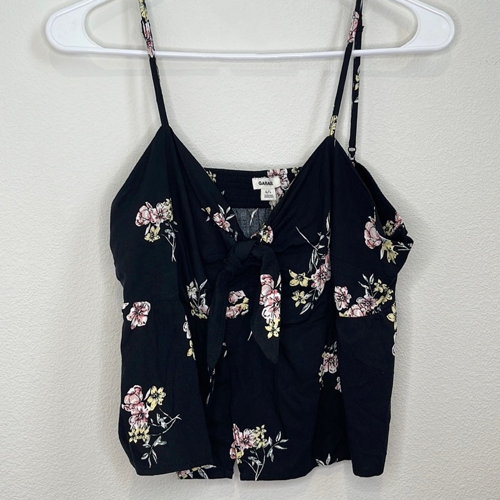NWT GARAGE Cropped Tank Top